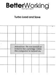 Turbo Load and Save - Bombjack.org