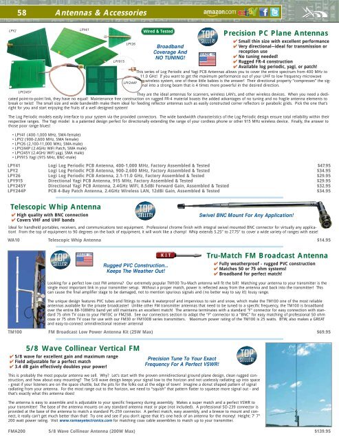 Ramsey Electronics 2012 Catalog - Home