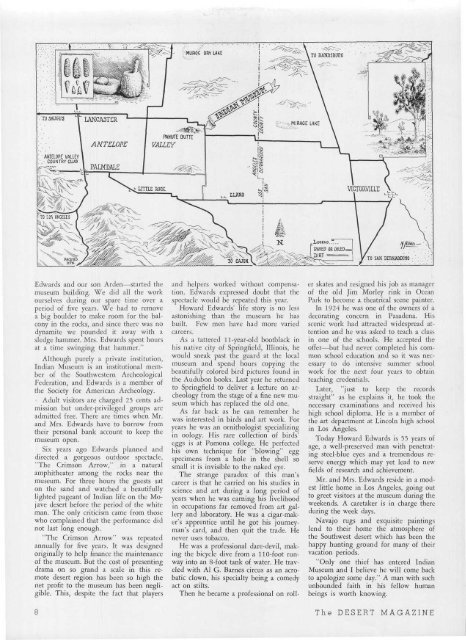G A Z I N E - Desert Magazine of the Southwest