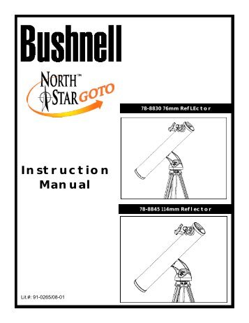 Instruction Manual - Bushnell