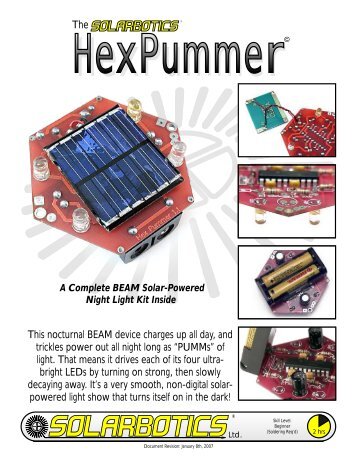 Hex Pummer Documentation - Solarbotics