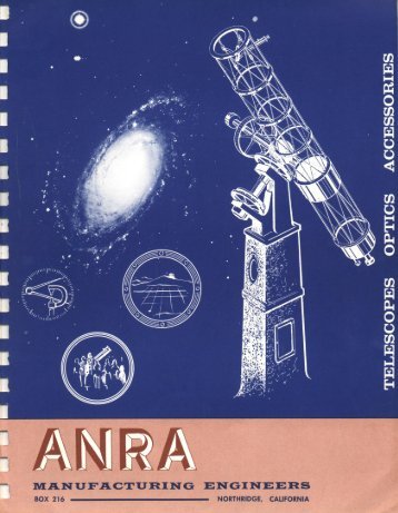 Early 1960s ANRA Catalog