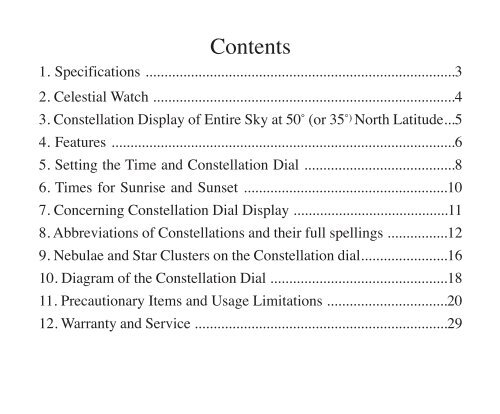 Celestial Manual.pdf - Accurist Watches