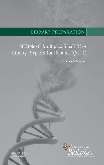 manual NEBNext Multiplex Small RNA Library Prep Set for Illumina ...