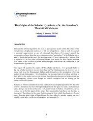 The Origins of the Nebular Hypothesis - The General Science ...