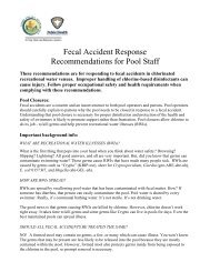 Fecal Accident Response