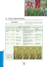 5. Crop Improvement - Indian Council of Agricultural Research