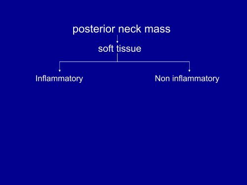 Case Presentation and Discussion on Posterior Neck Mass