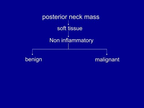 Case Presentation and Discussion on Posterior Neck Mass