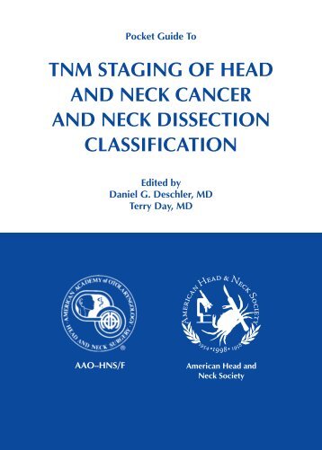 TNM STAGING OF HEAD AND NECK CANCER AND NECK ...
