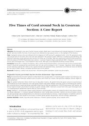 Five Times of Cord around Neck in Cesarean Section: A Case Report