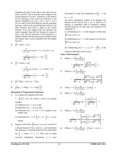 1. Xtra Edge February 2012 - Career Point