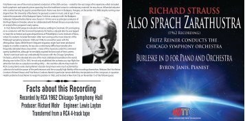 Richard Strauss-Also sprach Zarathustra/Burleske in d