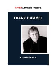 FRANZ HUMMEL - HYPERIUMmusic