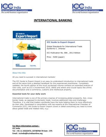 INTERNATIONAL BANKING - ICC India