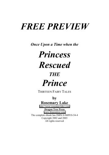 When the Princess Rescued the Prince - fantasyREADERS