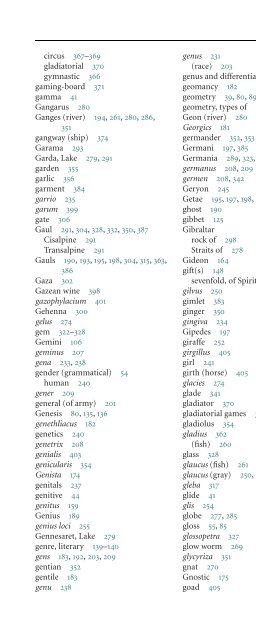 The Etymologies of Isidore of Seville - Pot-pourri