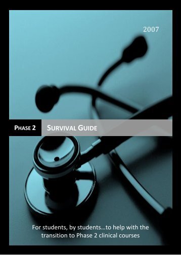 Survival Guide - UNSW Medical Society