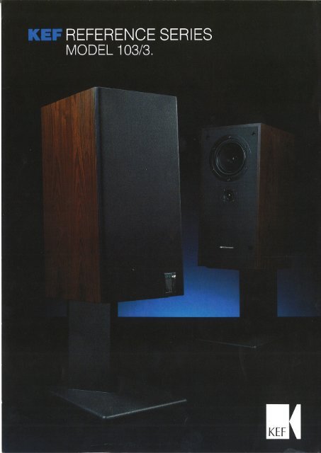 reference model i 03/3. kef