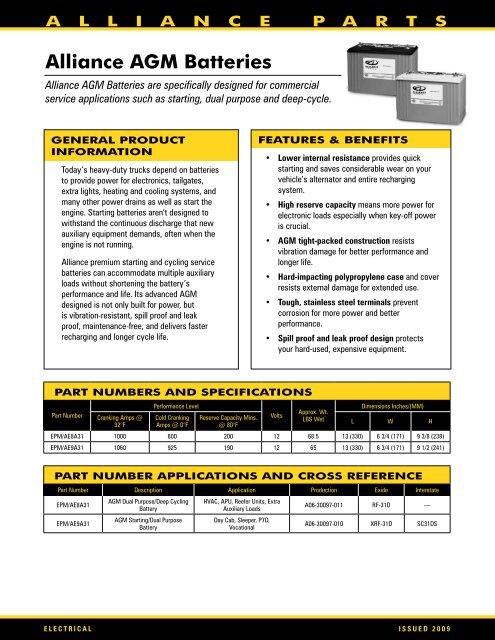 Group 31 Stud Post BLEMS – 1000 Cold Cranking Amps – BTW Electronic Parts