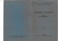 THRIFT CRAFTS - National Federation of Women's Institutes