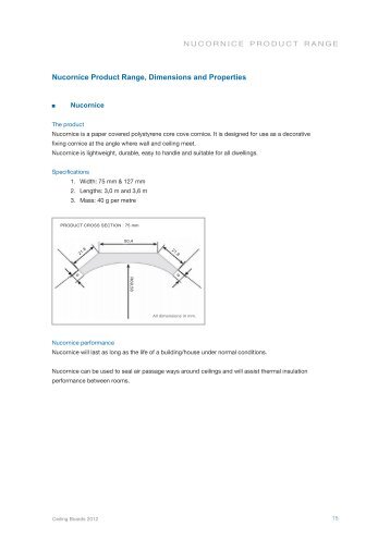 download the nucornice brochure - Everite