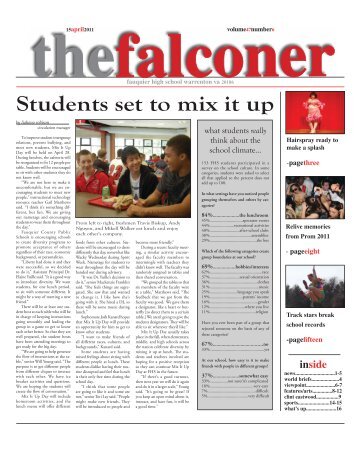 Students set to mix it up - My High School Journalism