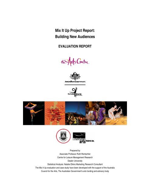 Mix It Up Project Report: Building New Audiences - Multicultural Arts ...