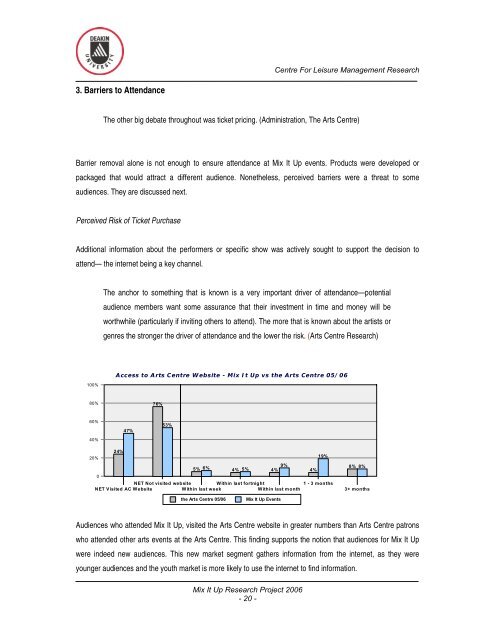 Mix It Up Project Report: Building New Audiences - Multicultural Arts ...