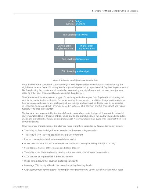 Solutions for Mixed-Signal SoC Implementation - Cadence Design ...