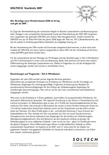 Solartechniken.de SOLTECH