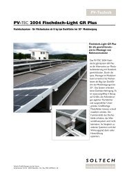 2004 Flachdach-Light GR Plus PV-Technik - SOLTECH