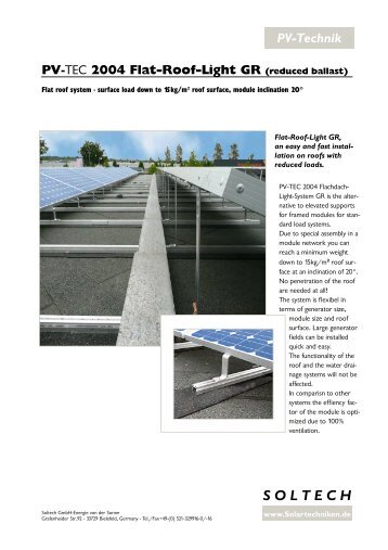 PV - SOLTECH