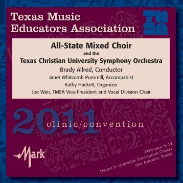 All-State Mixed Choir - Naxos Music Library