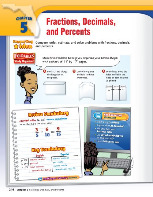 Fractions, Decimals, and Percents