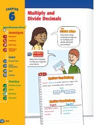 Multiply and Divide Decimals - Macmillan/McGraw-Hill
