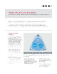 Virtuoso Multi-Mode Simulation - Cadence Design Systems