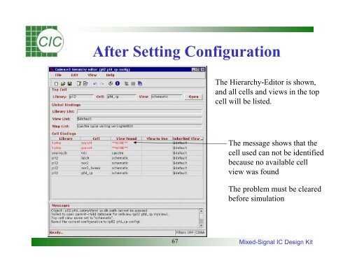 Mixed-Signal IC Design Kit Training Manual - Electrical & Computer ...