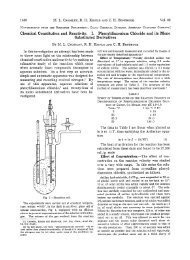 Chemical Constitution and Reactivity. I. Phenyldiazonium Chloride ...