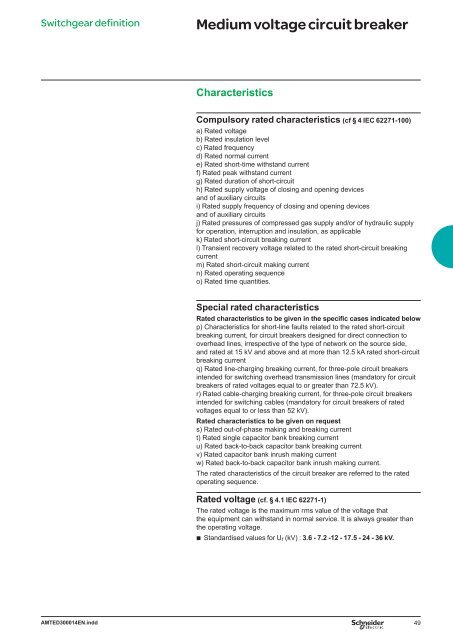 Medium Voltage technical guide - Schneider Electric