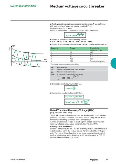 Medium Voltage technical guide - Schneider Electric