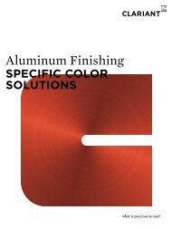 Aluminum Finishing