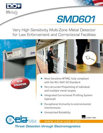 Very High Sensitivity Multi-Zone Metal Detector