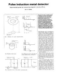 Pulse Induction Metal Detector part 1 (PDF) - Geotech