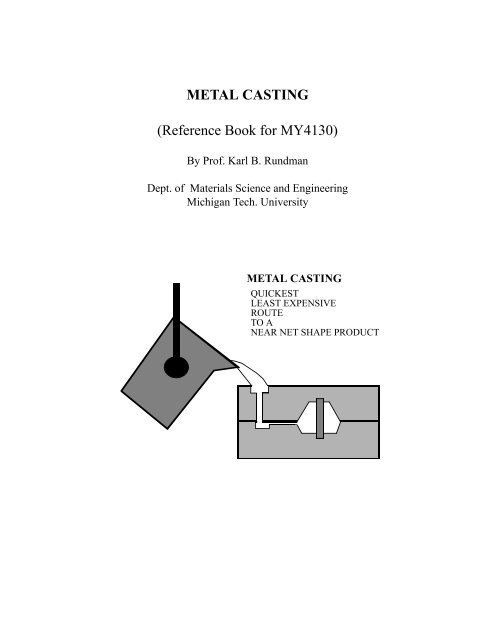 Coremaking: Life of a Casting