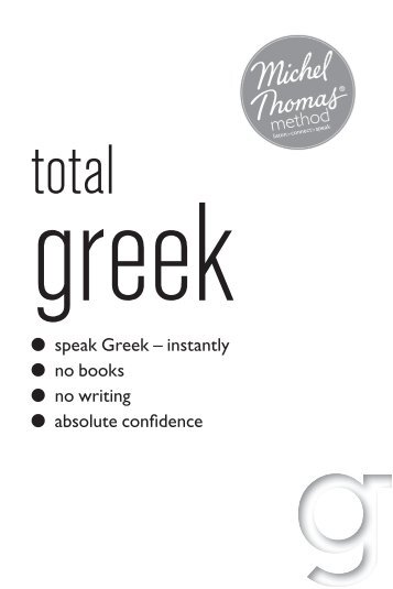 TOTAL GREEK.indd - Michel Thomas