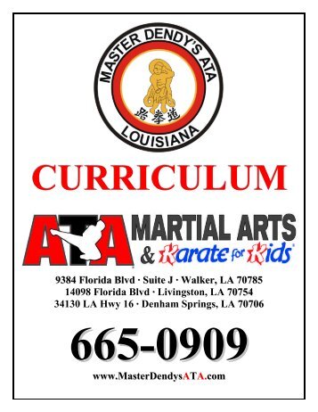 9384 Florida Blvd · Suite J - Master Dendy's ATA Martial Arts Academy