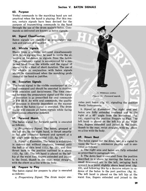 The Military Band - Regimental Drum Major Association