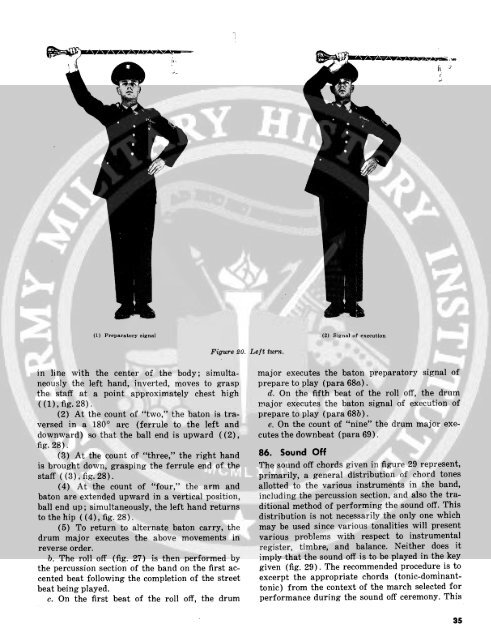 The Military Band - Regimental Drum Major Association