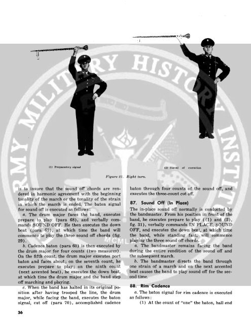 The Military Band - Regimental Drum Major Association